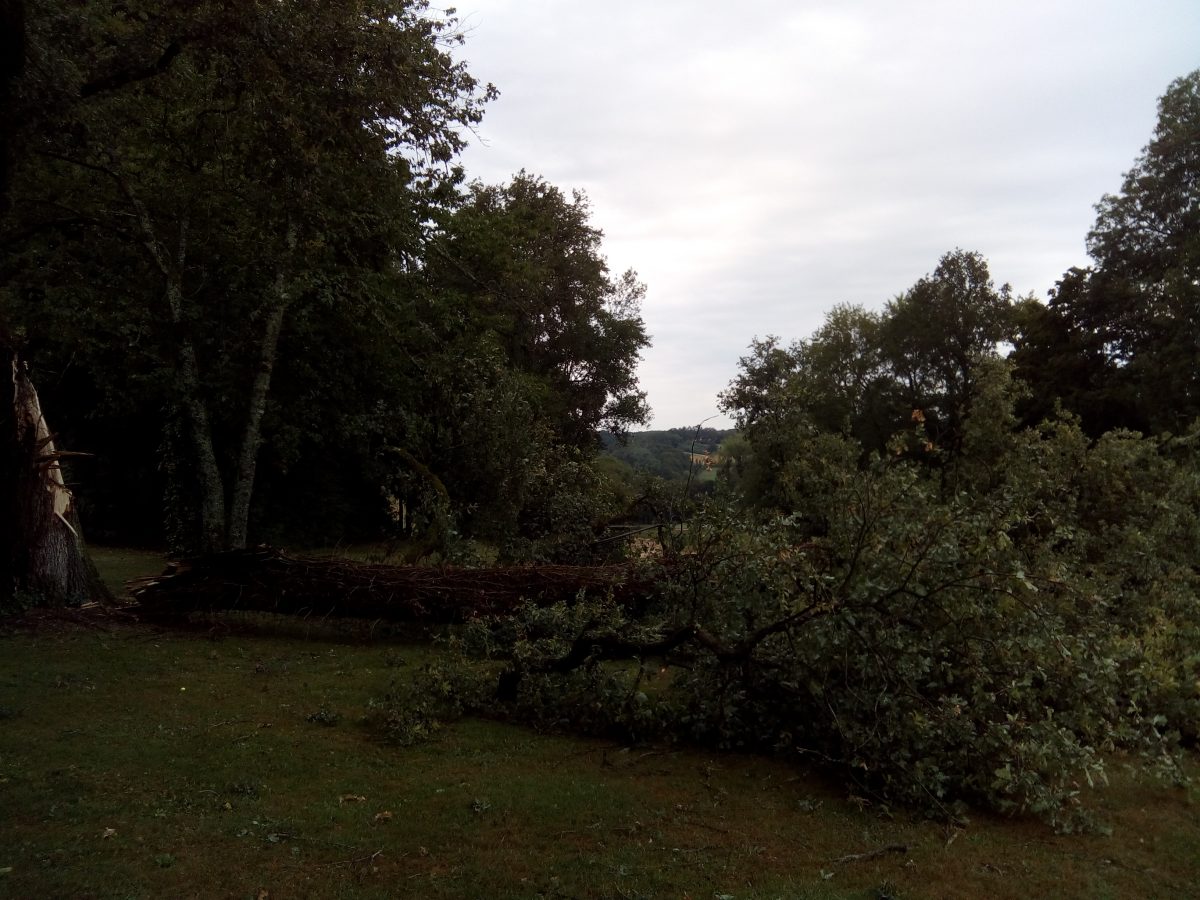 Fermeture du Parcours suite aux orages