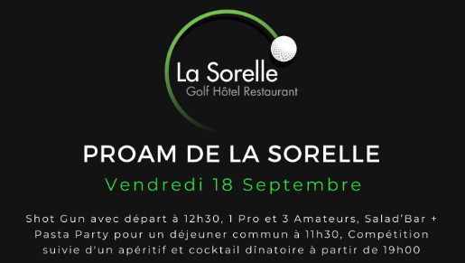 PRO-AM DE LA SORELLE