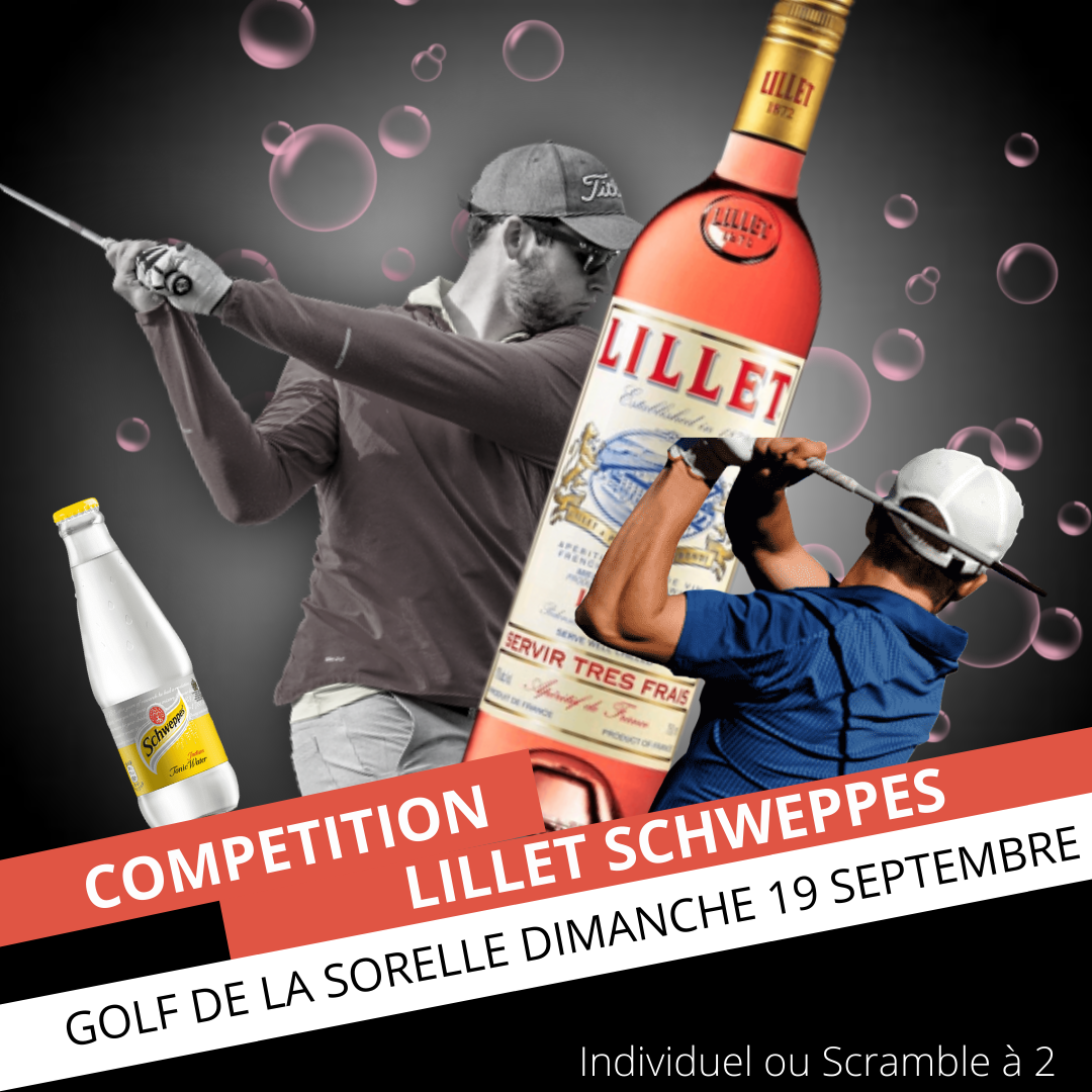 COUPE LILLET SCHWEPPES