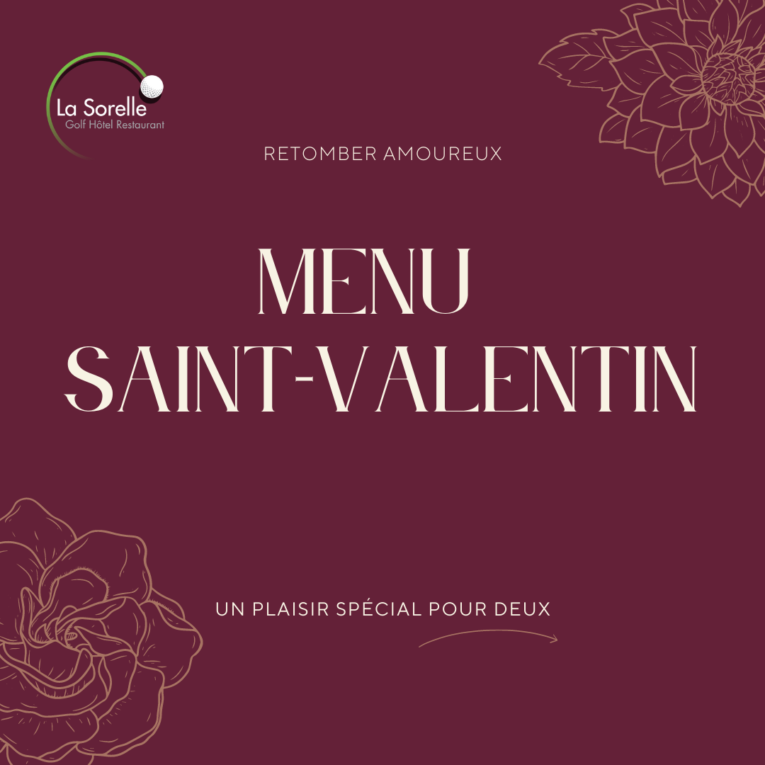 Menu de la Saint-Valentin