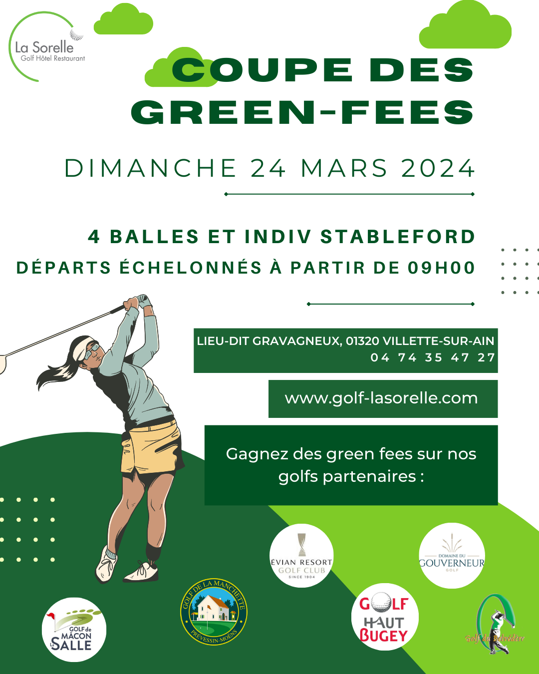 Compétition Coupe des green-fees