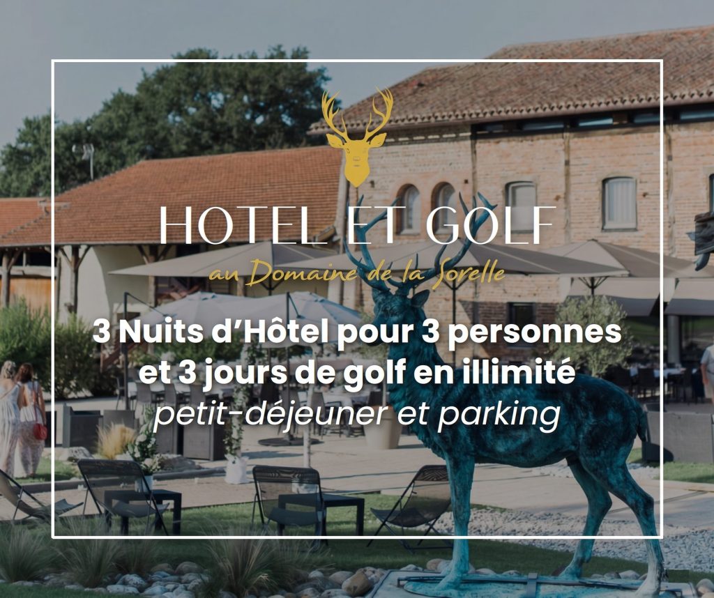 Package 3 Nuits et Golf illimité 3 jours