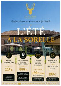 L&rsquo;été à La Sorelle !