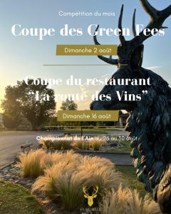 Compétition du mois d&rsquo;Août à La Sorelle !